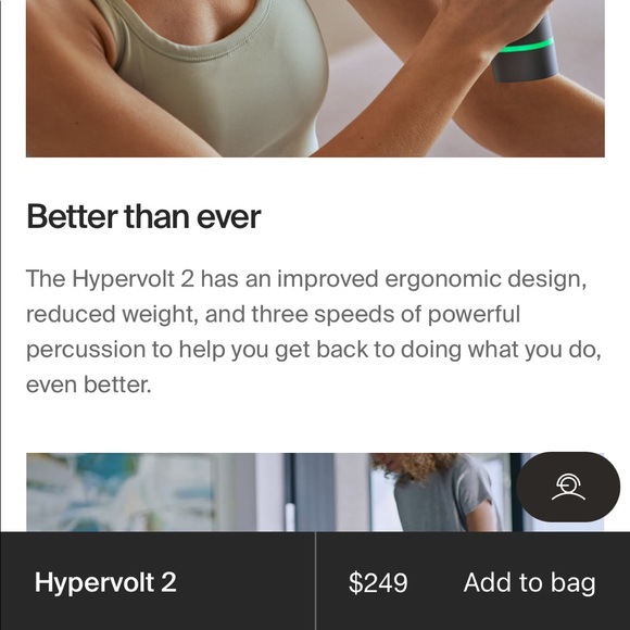 NEW Hyperice - Hypervolt 2 Percussion Massage Device - Grey NEW IN BOX - Picture 4 of 4